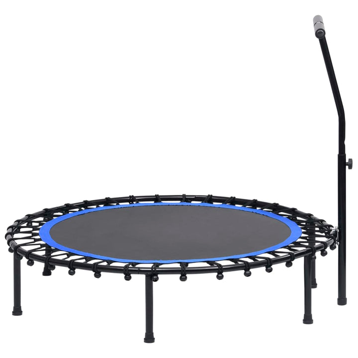 fitnesstrampolin med håndtag 122 cm