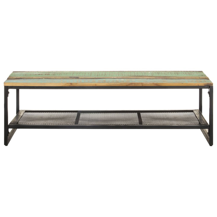 sofabord 110x60x35 cm massivt genbrugstræ