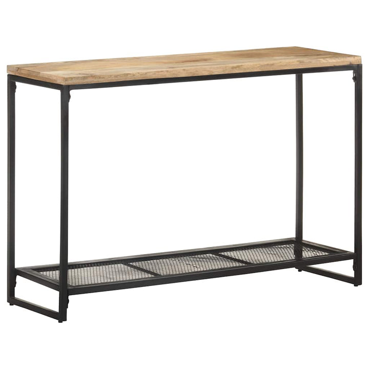 konsolbord 110x35x75 cm massivt mangotræ