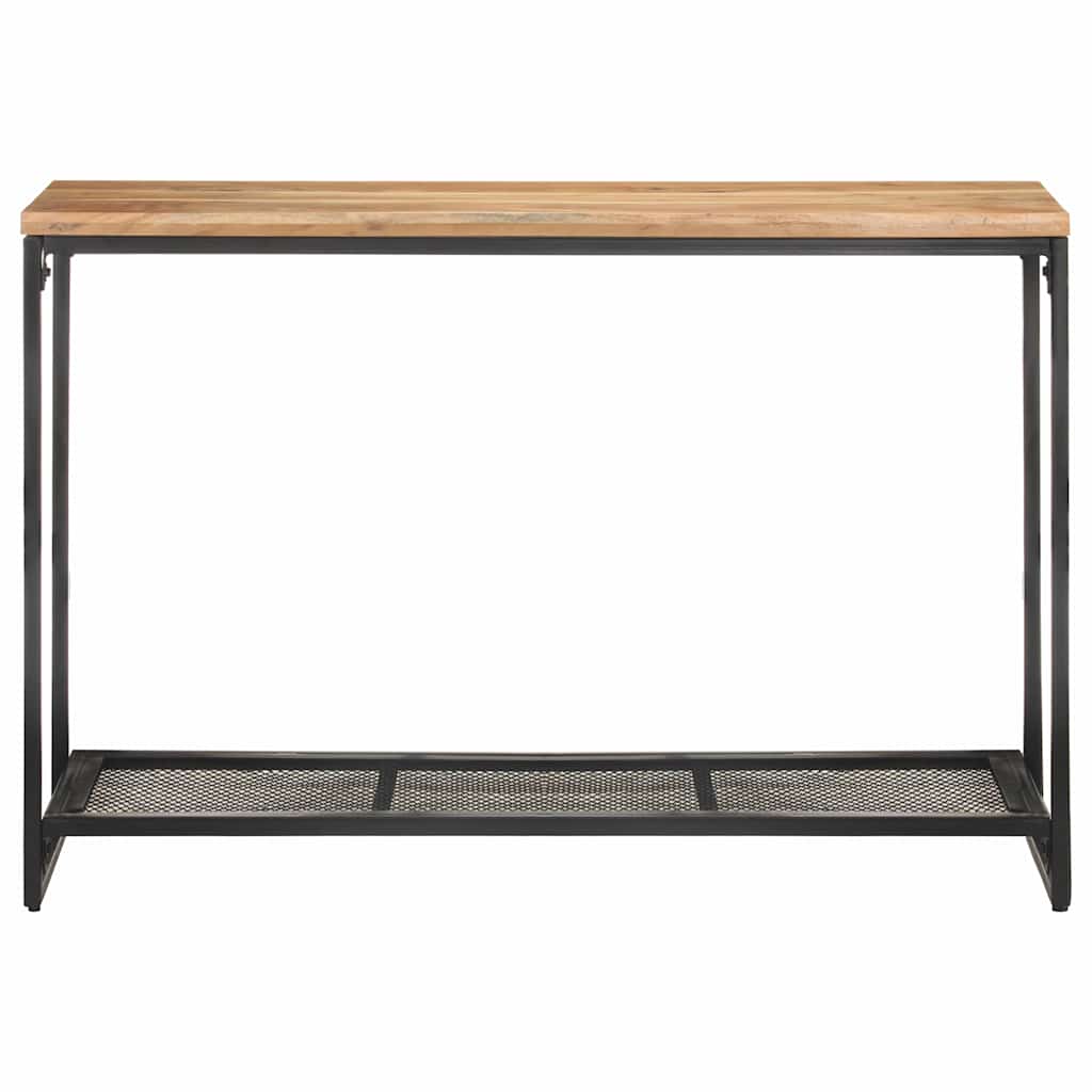 konsolbord 110x35x75 cm massivt akacietræ