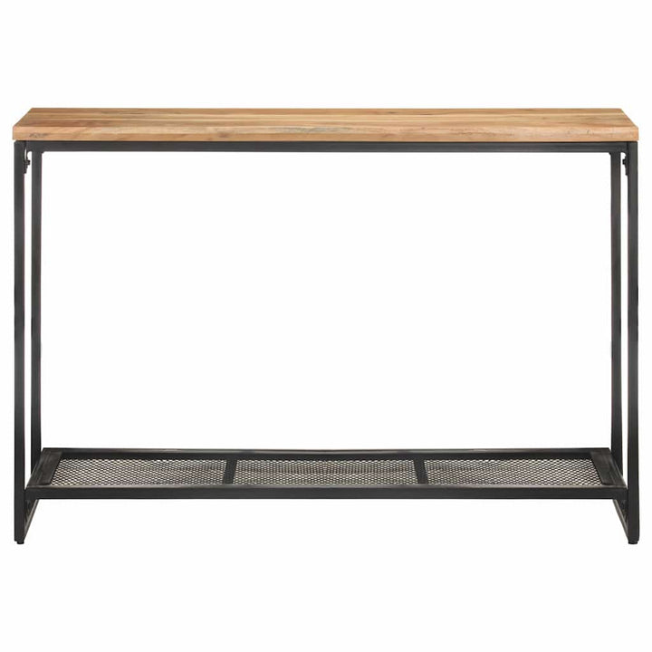 konsolbord 110x35x75 cm massivt akacietræ