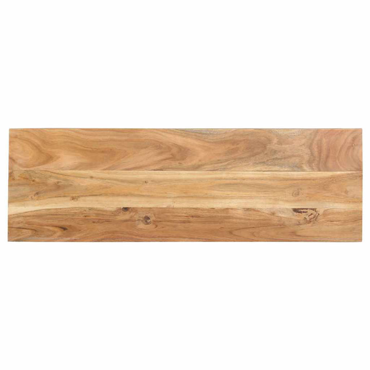 konsolbord 110x35x75 cm massivt akacietræ