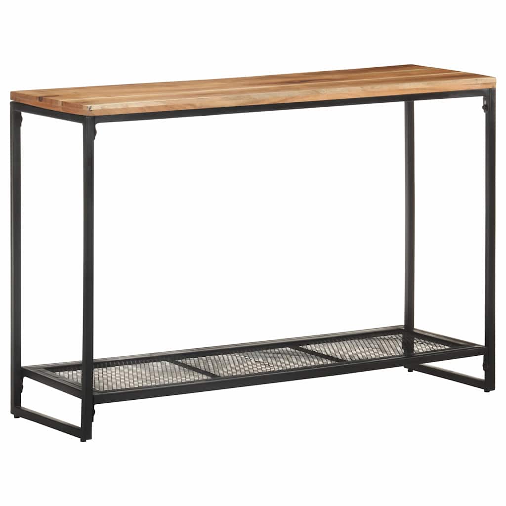 konsolbord 110x35x75 cm massivt akacietræ
