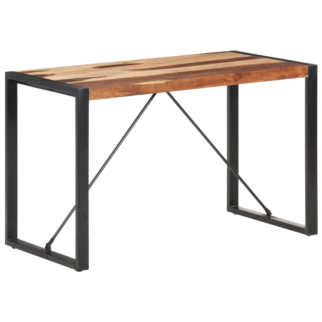 spisebord 120x60x75 cm massivt træ