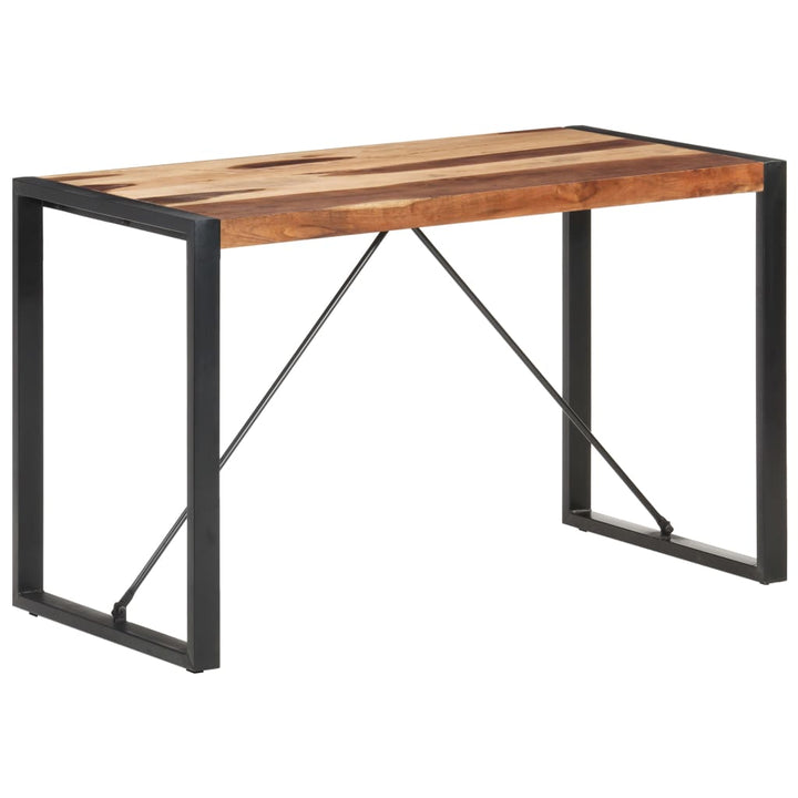 spisebord 120x60x75 cm massivt træ