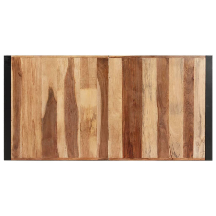 spisebord 140x70x75 cm massivt træ