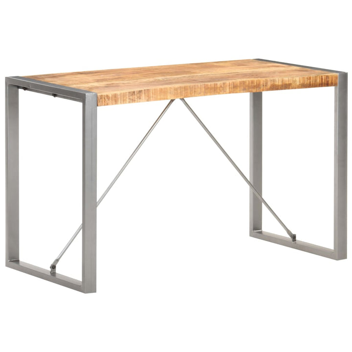 spisebord 120x60x75 cm massivt ru mangotræ