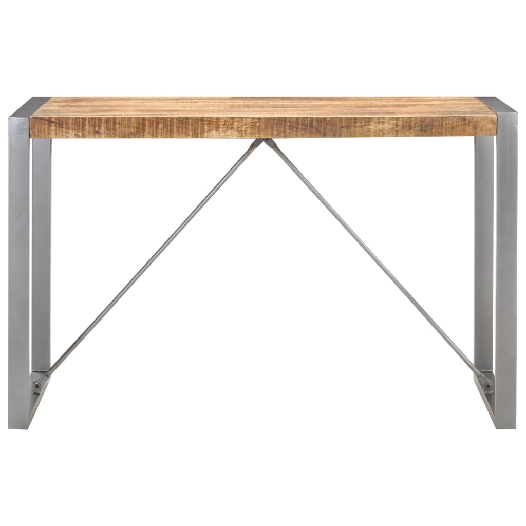 spisebord 120x60x75 cm massivt ru mangotræ