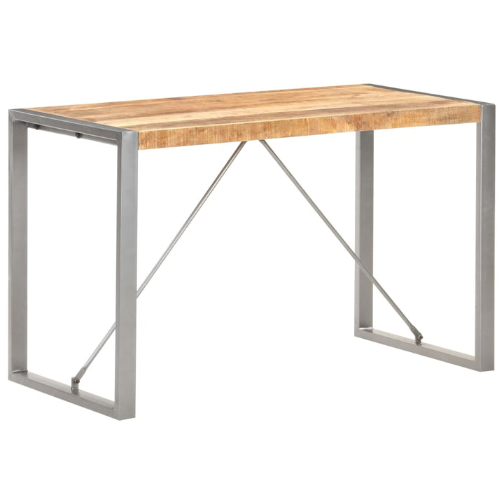 spisebord 120x60x75 cm massivt ru mangotræ