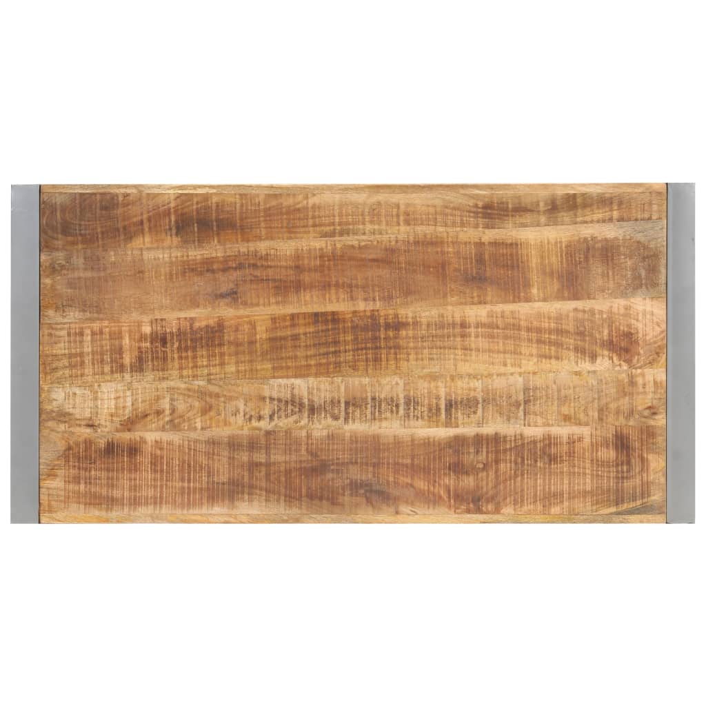 spisebord 120x60x75 cm massivt ru mangotræ