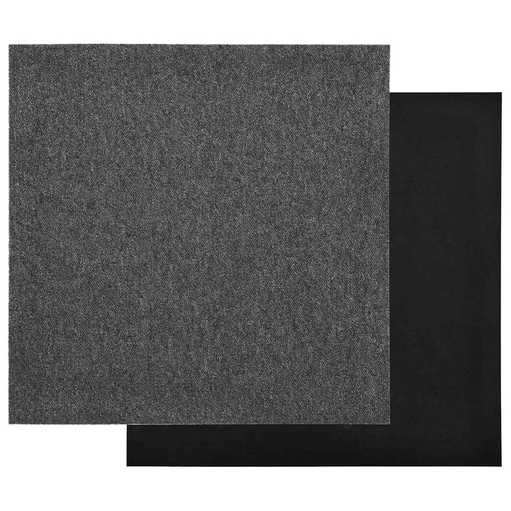 Tæppe 20 pcs Antracit 50 x 50 cm 100% Polypropylen
