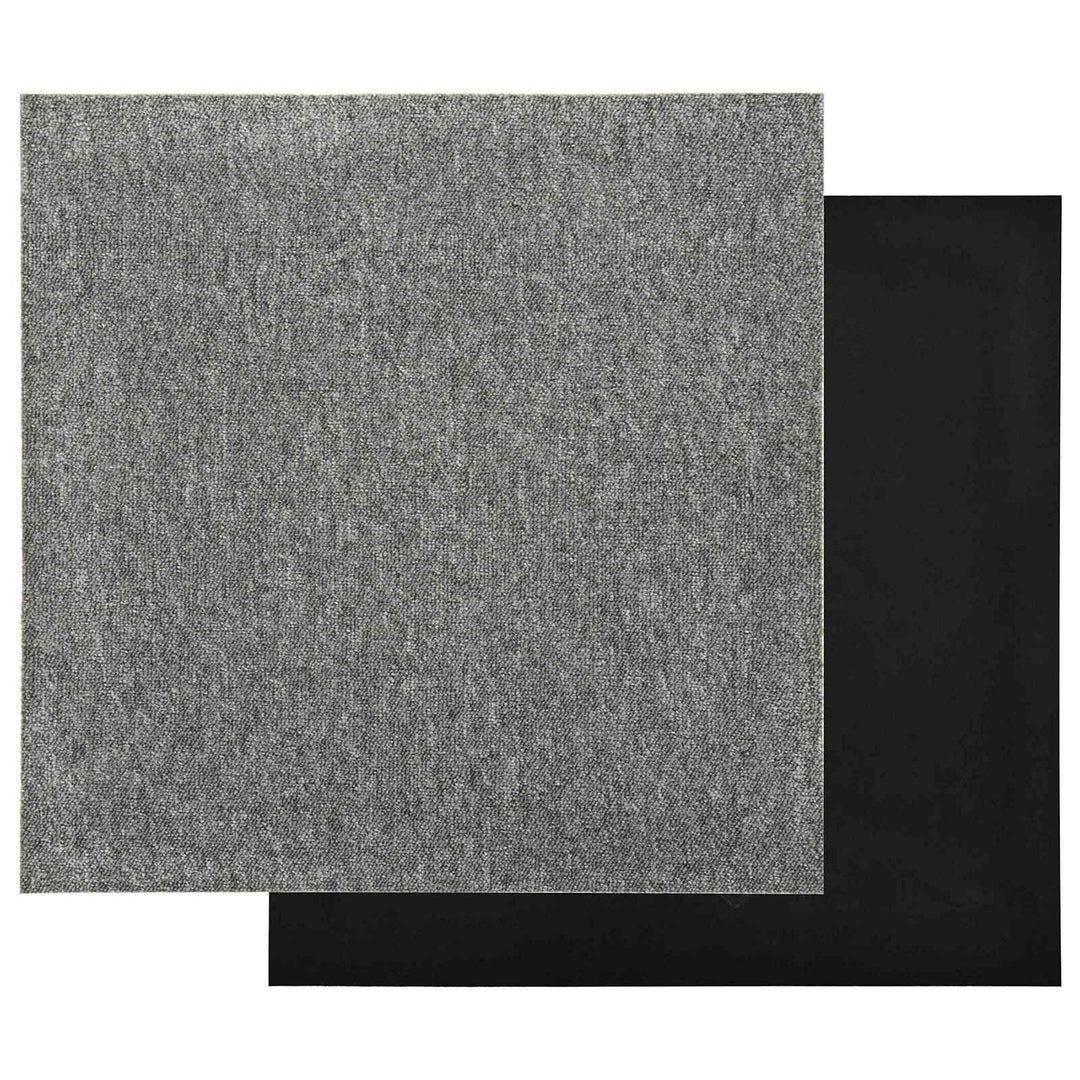 Tæppe 20 pcs Grå 50 x 50 cm 100% Polypropylen