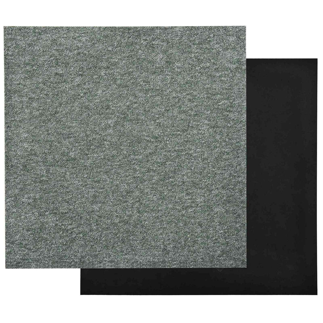 Tæppe 20 pcs Grøn 50 x 50 cm 100% Polypropylen