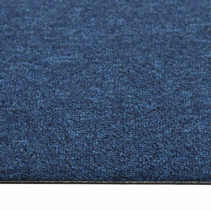Tæppe 20 pcs Mørk blå 50 x 50 cm 100% Polypropylen
