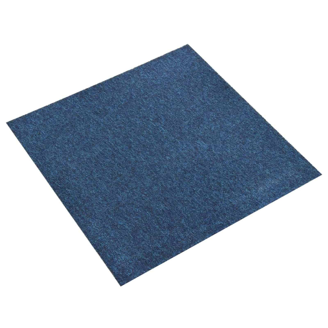 Tæppe 20 pcs Mørk blå 50 x 50 cm 100% Polypropylen