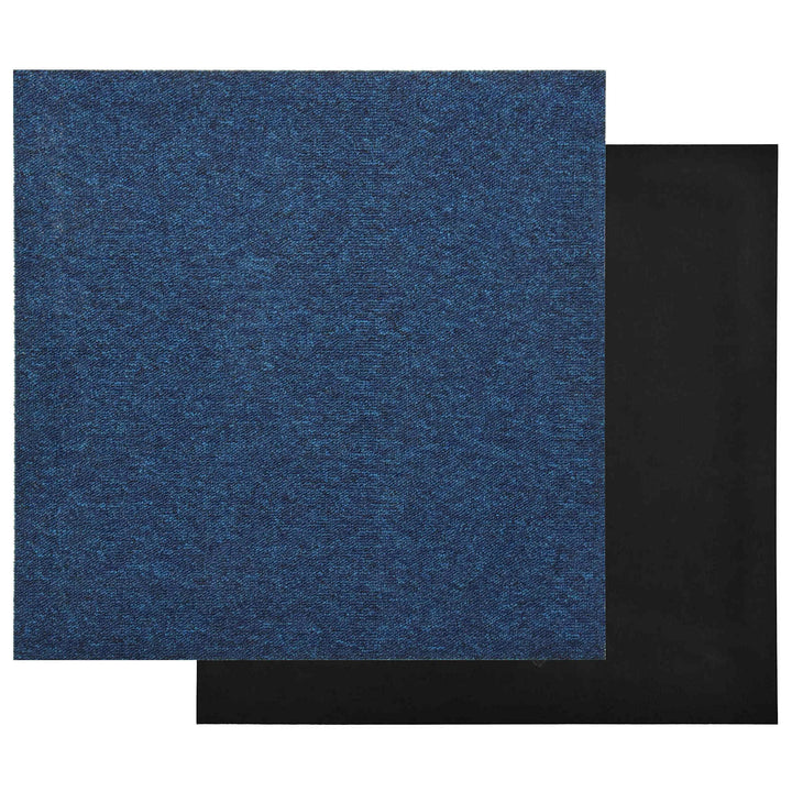 Tæppe 20 pcs Mørk blå 50 x 50 cm 100% Polypropylen