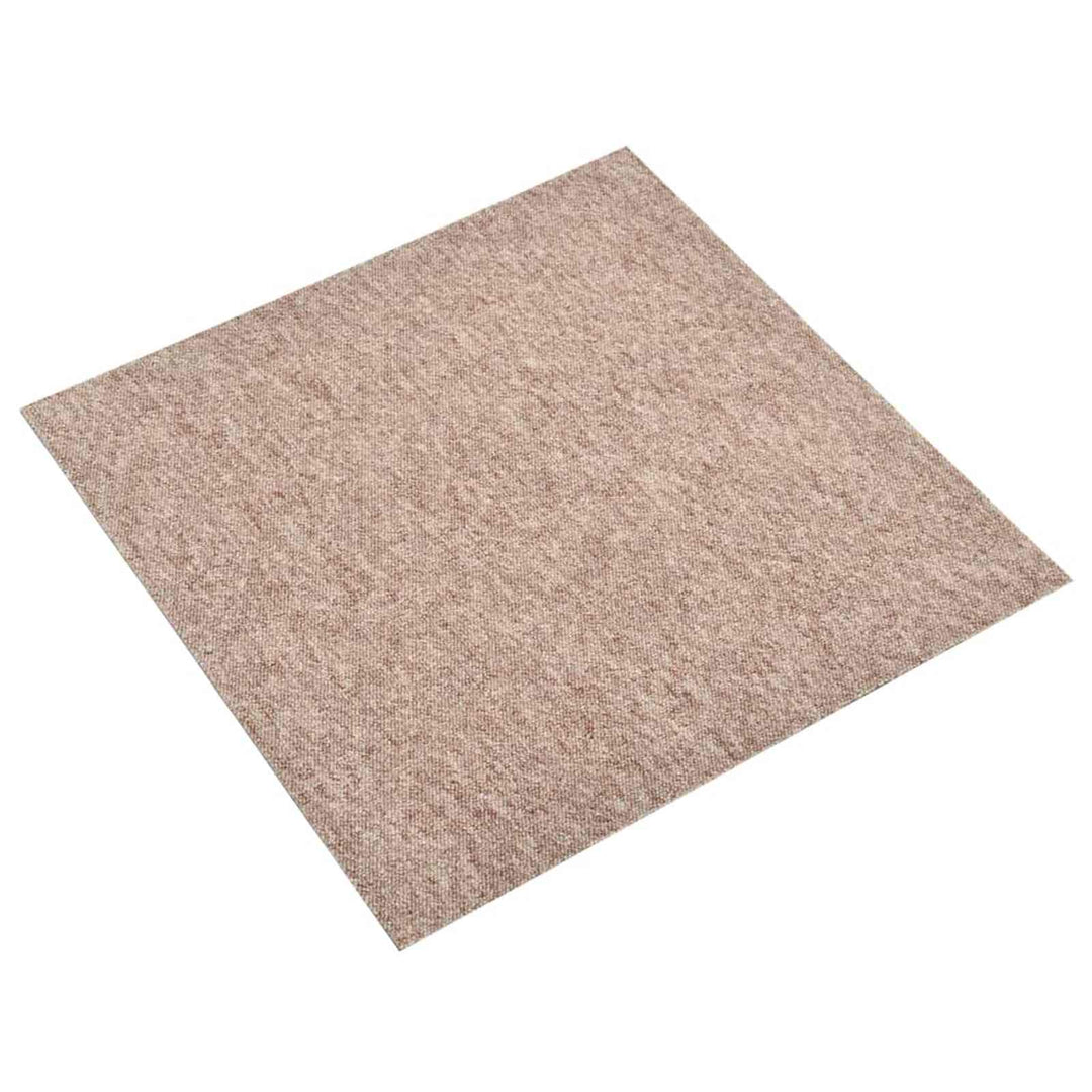 Tæppe 20 pcs Beige 50 x 50 cm 100% Polypropylen