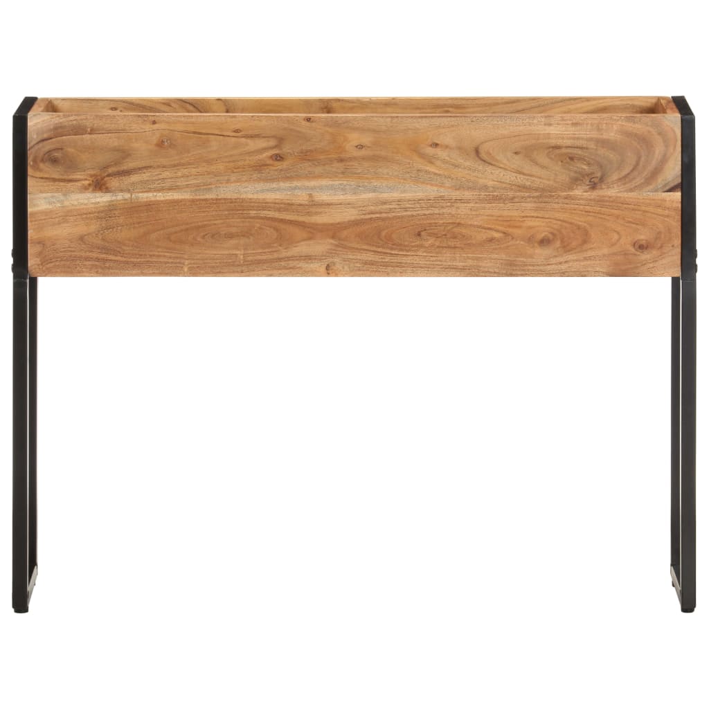plantekasse 90x20x68 cm massivt akacietræ