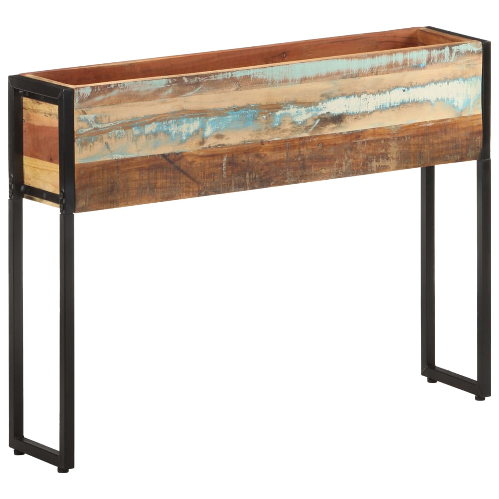 plantekasse 90x20x68 cm massivt genanvendt træ