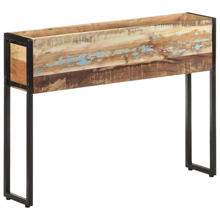 plantekasse 90x20x68 cm massivt genanvendt træ