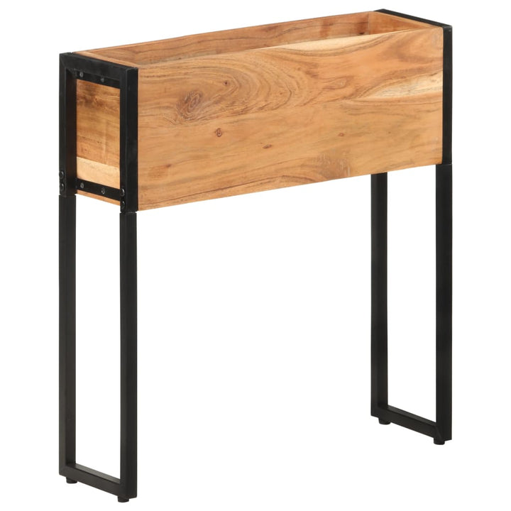 plantekasse 60x20x68 cm massivt akacietræ