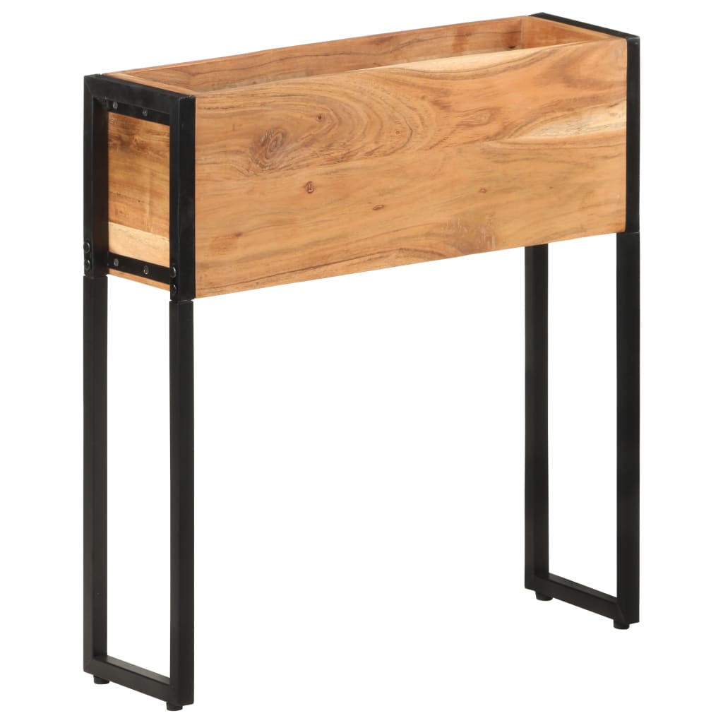 plantekasse 60x20x68 cm massivt akacietræ