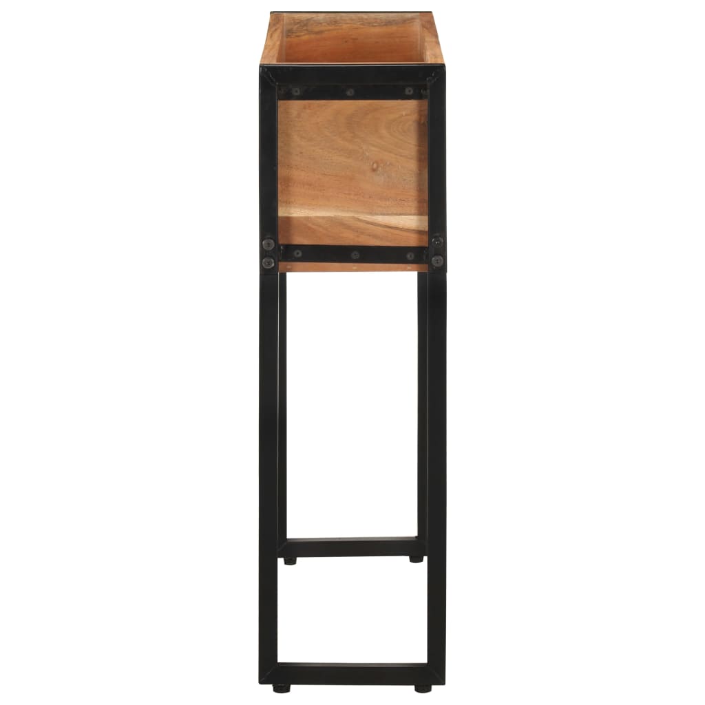 plantekasse 60x20x68 cm massivt akacietræ