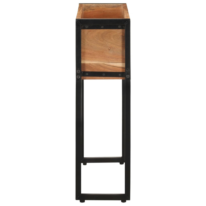 plantekasse 60x20x68 cm massivt akacietræ