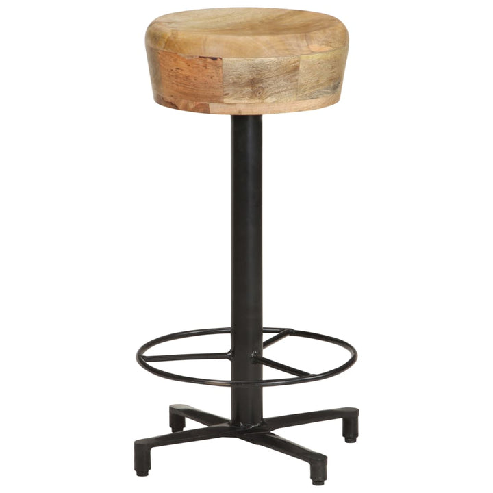 barstole 2 stk. 66 cm massivt mangotræ