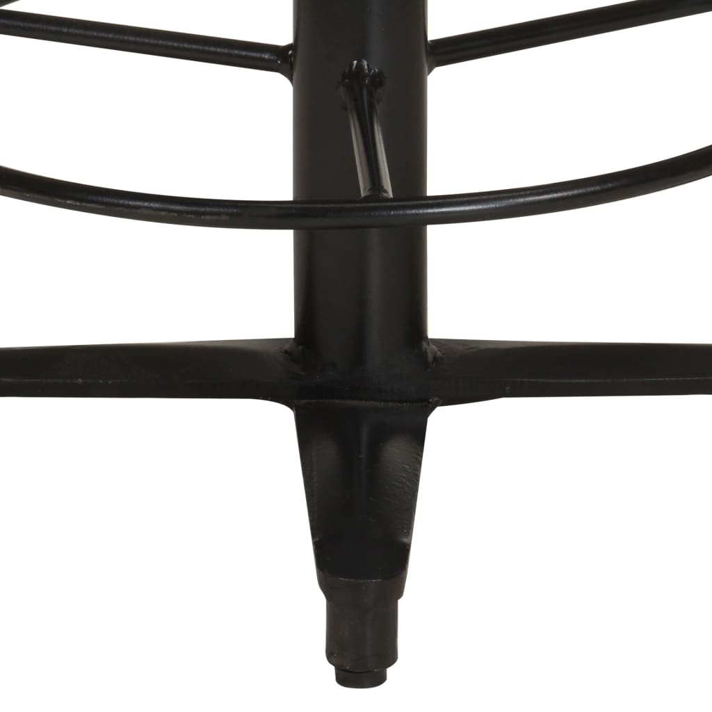 barstole 2 stk. 52 cm massivt mangotræ