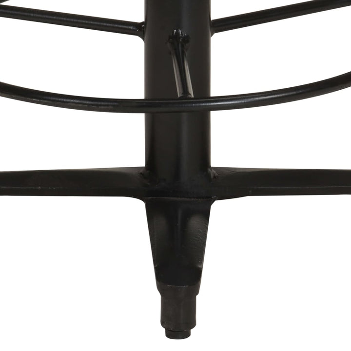 barstole 2 stk. 52 cm massivt mangotræ