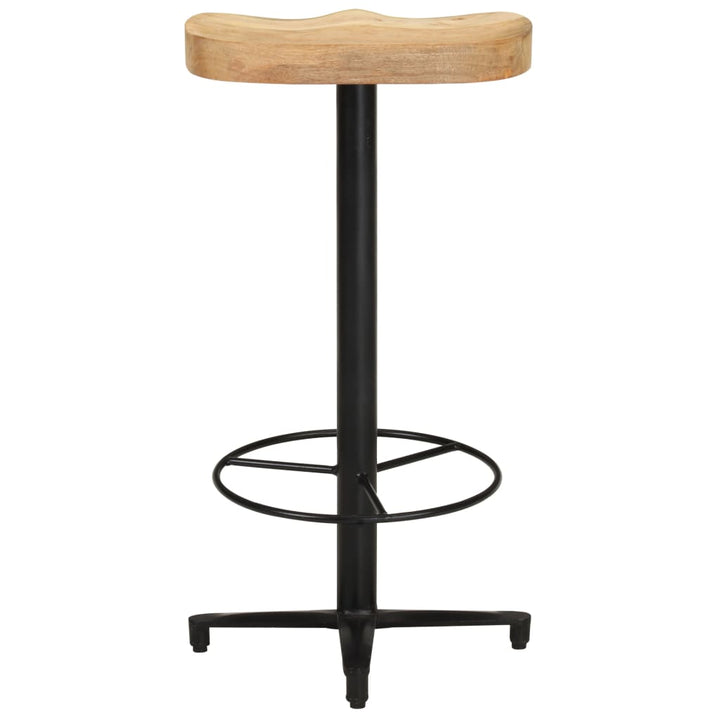 barstole 2 stk. 76 cm massivt mangotræ