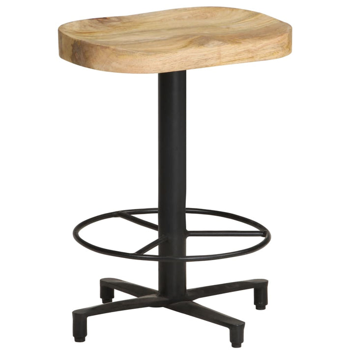 barstole 2 stk. 52 cm massivt mangotræ