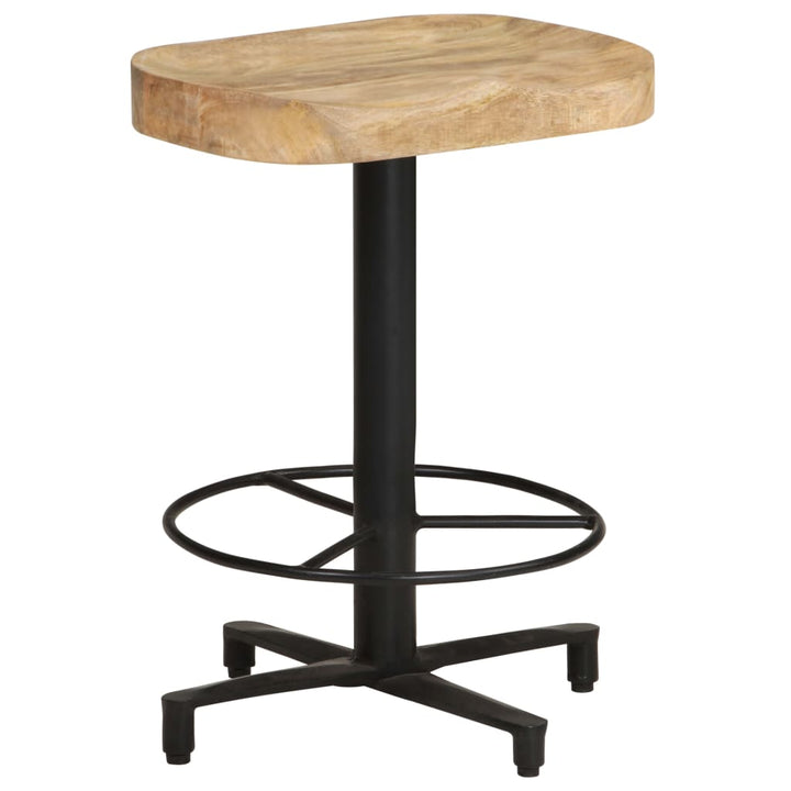 barstole 2 stk. 52 cm massivt mangotræ