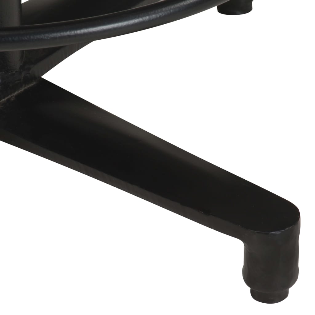 barstole 2 stk. 76 cm ægte læder
