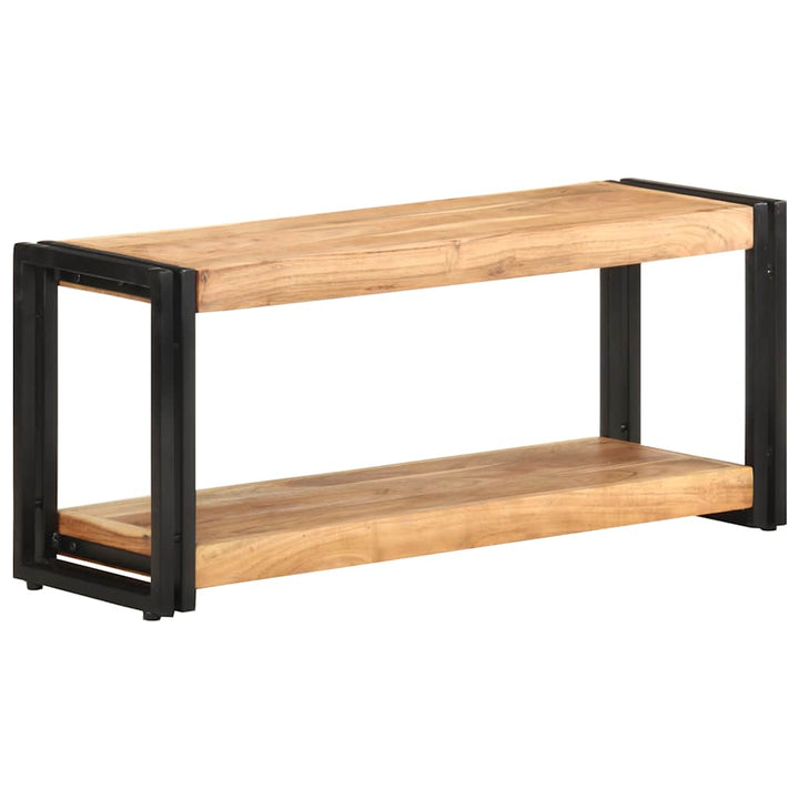 tv-skab 90x30x40 cm massivt akacietræ