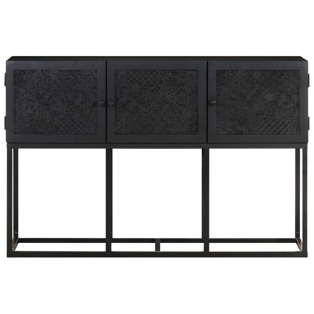 skænk 115x30x76 cm massivt mangotræ