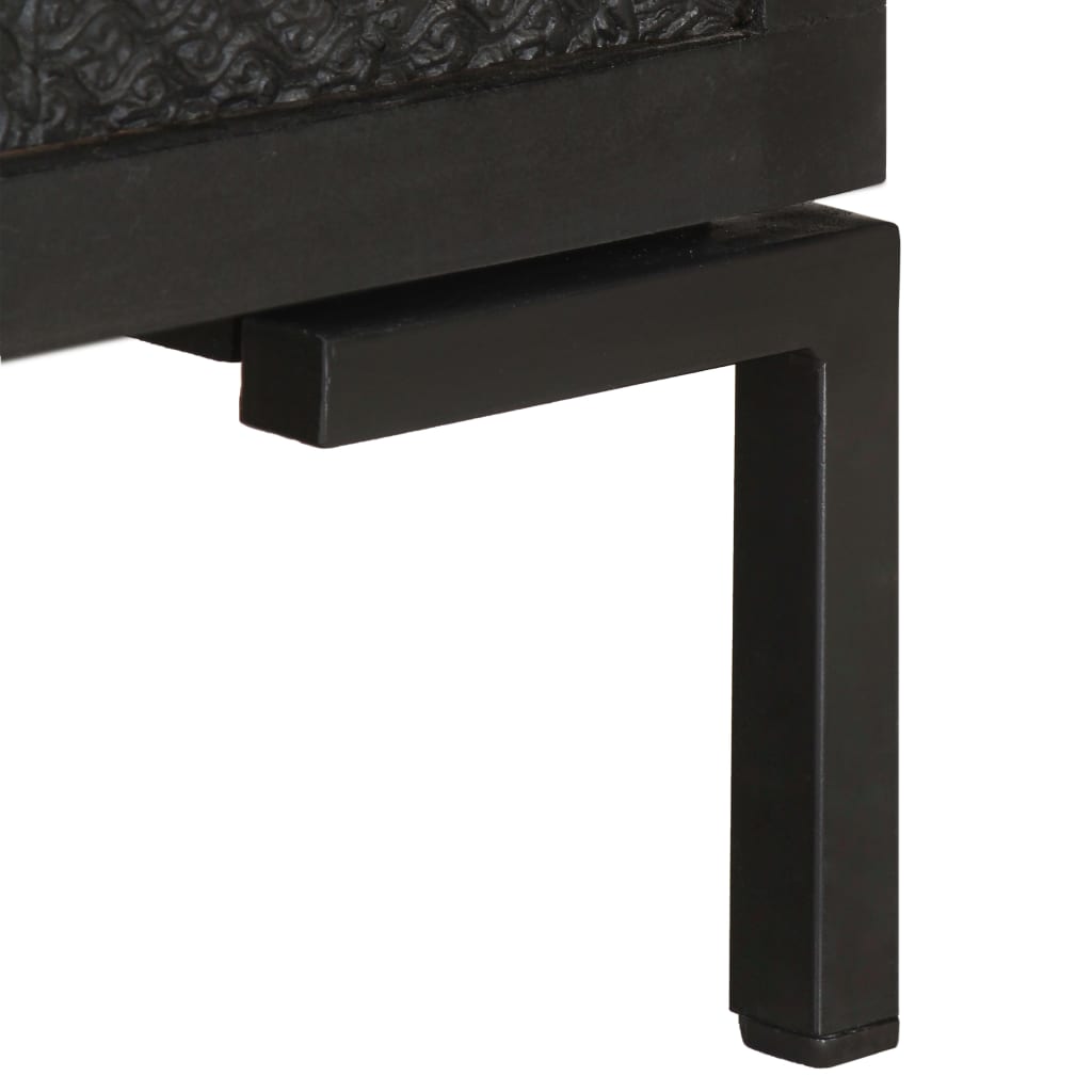 skænk 115x30x76 cm massivt mangotræ