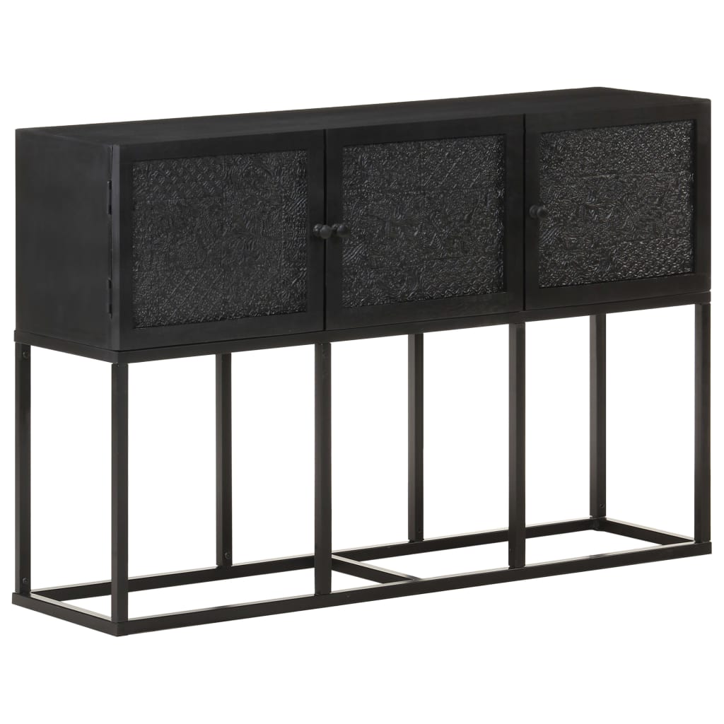 skænk 115x30x76 cm massivt mangotræ