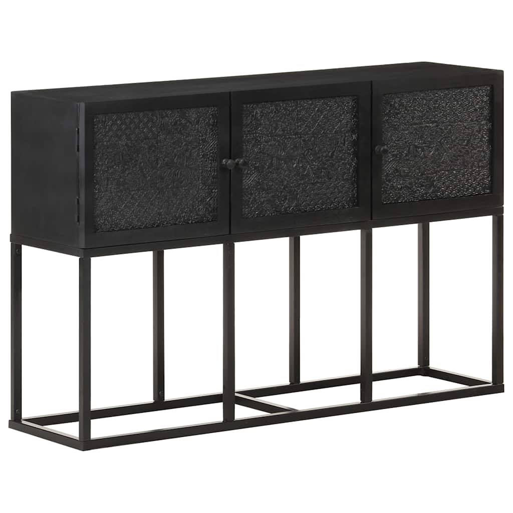 skænk 115x30x76 cm massivt mangotræ