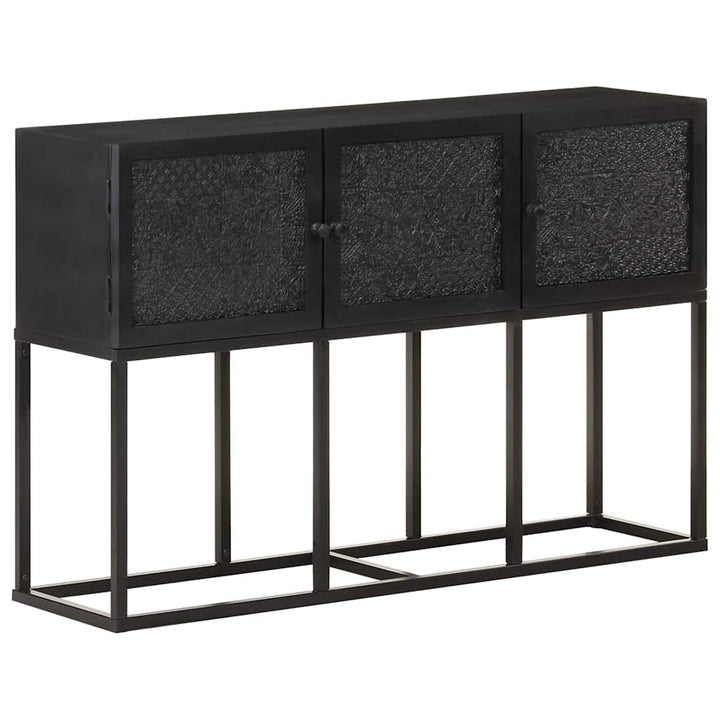 skænk 115x30x76 cm massivt mangotræ