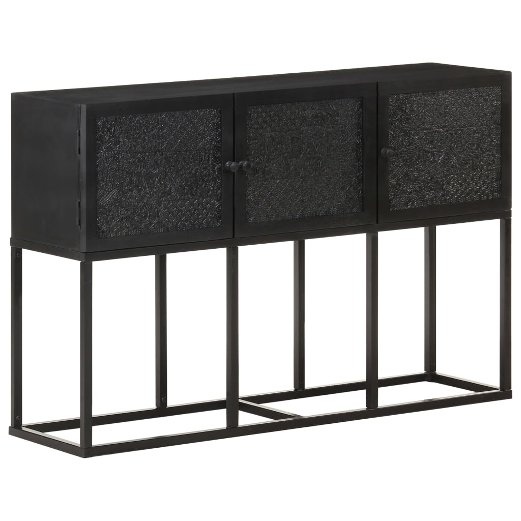 skænk 115x30x76 cm massivt mangotræ