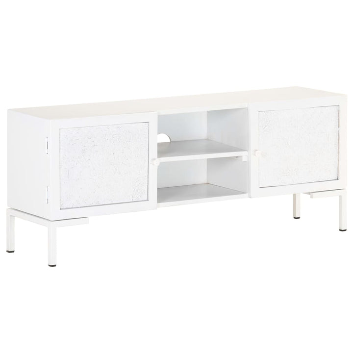 tv-skab 115x30x46 cm massivt mangotræ