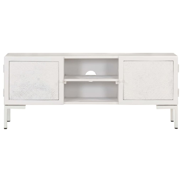 tv-skab 115x30x46 cm massivt mangotræ