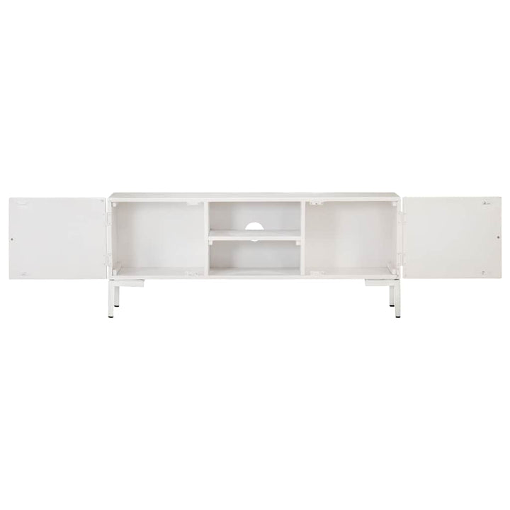 tv-skab 115x30x46 cm massivt mangotræ