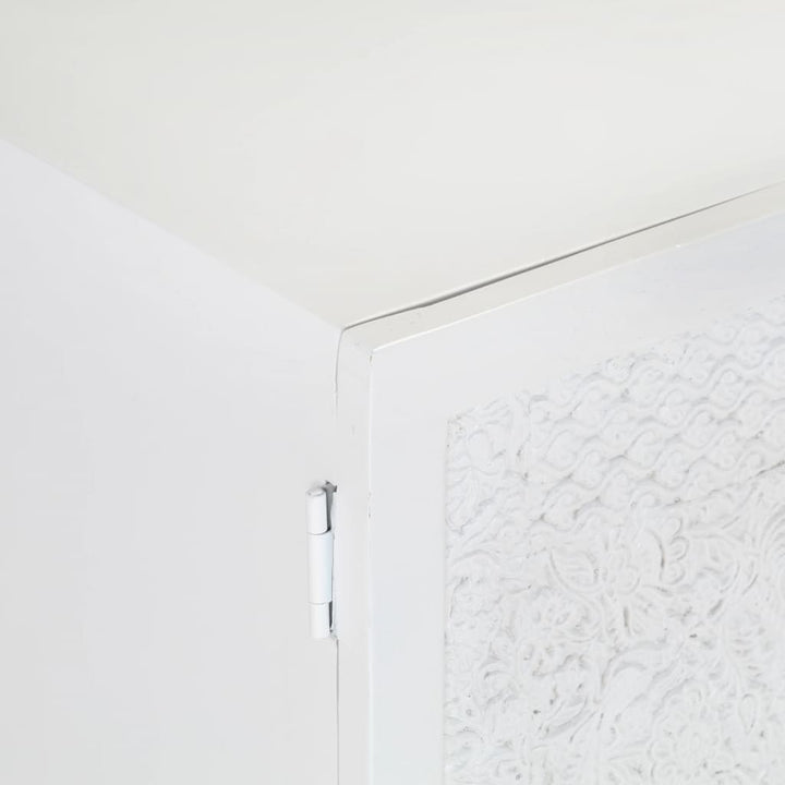 tv-skab 115x30x46 cm massivt mangotræ