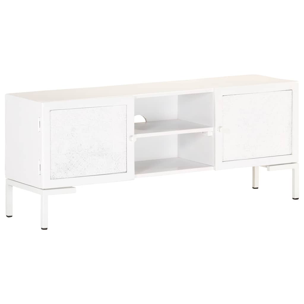 tv-skab 115x30x46 cm massivt mangotræ