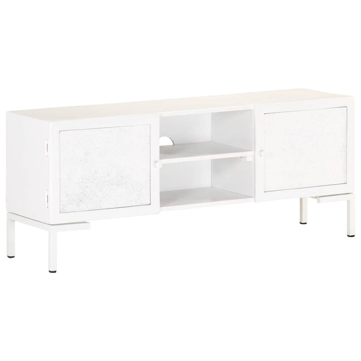 tv-skab 115x30x46 cm massivt mangotræ