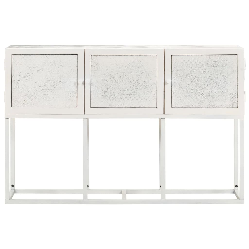 skænk 115x30x76 cm massivt mangotræ