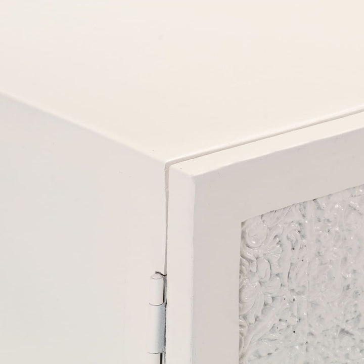 skænk 115x30x76 cm massivt mangotræ